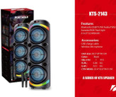 اسپیکر بلوتوثی کی تی اس مدل KTS2143 قابل حمل