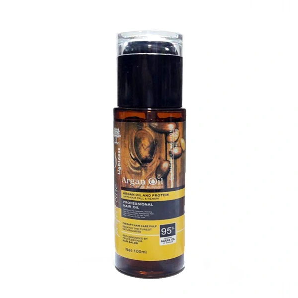 روغن آرگان لایتنس مدل شیشه ای حجم 100 میلی لیتر