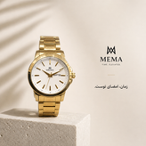 ساعت مچی MEMA | مدل کلاسیک طلایی