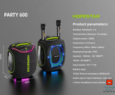 اسپیکر هوپ استار Party Box 600